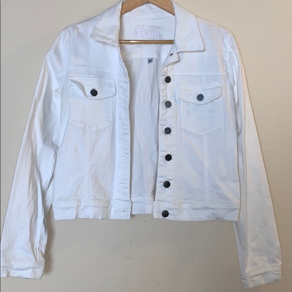 Kut from the Kloth Jackets & Blazers - White Denim cotton Jacket